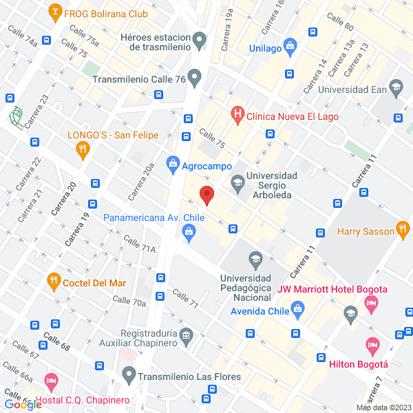 Mapa de Interweb Fotocopias Café