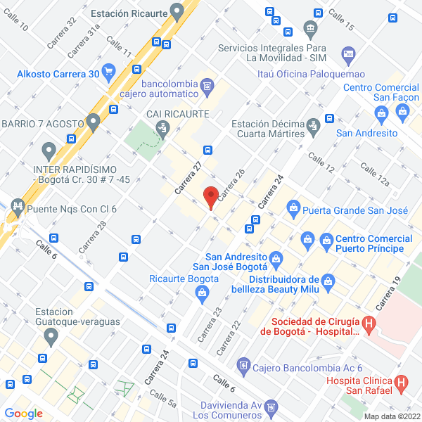 Mapa de Intimate Fashion
