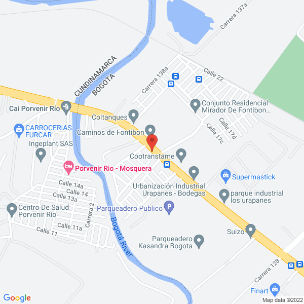 Mapa de Isx Partes Ltda.