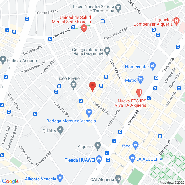 Mapa de Ivercrom Group Ltda.
