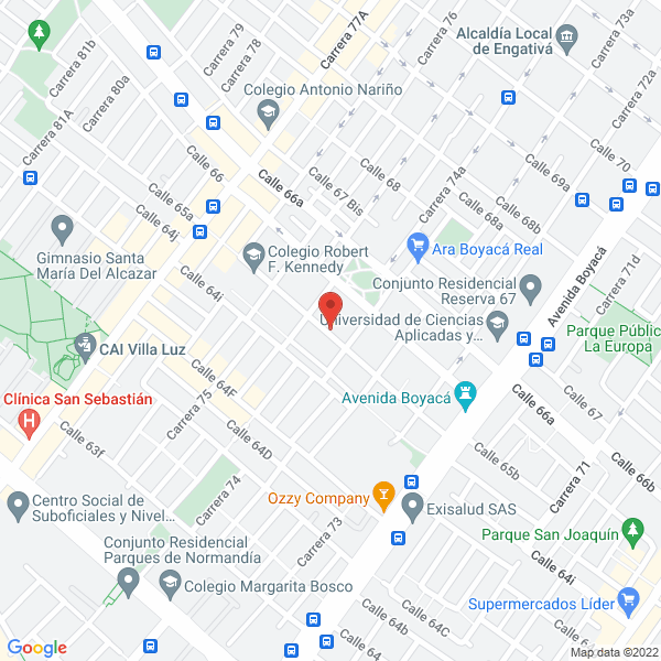 Mapa de Jardín Infantil Casita De Sebas