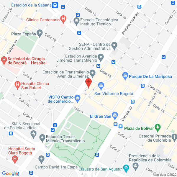 Mapa de La Chiva