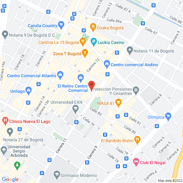 Mapa de La Sala