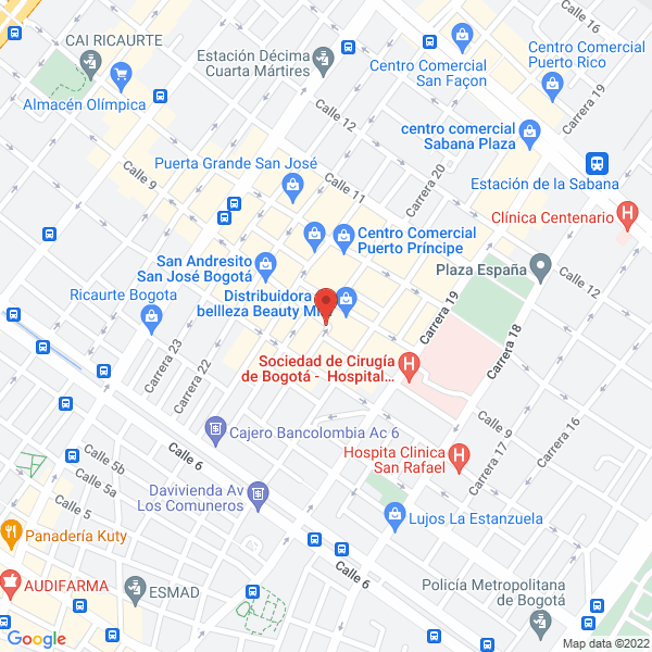 Mapa de La Tienda De Puka Y Jack