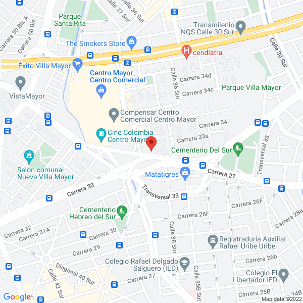 Mapa de Labmédica E.U.