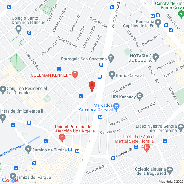 Mapa de Lamborghini Servicio Automotríz