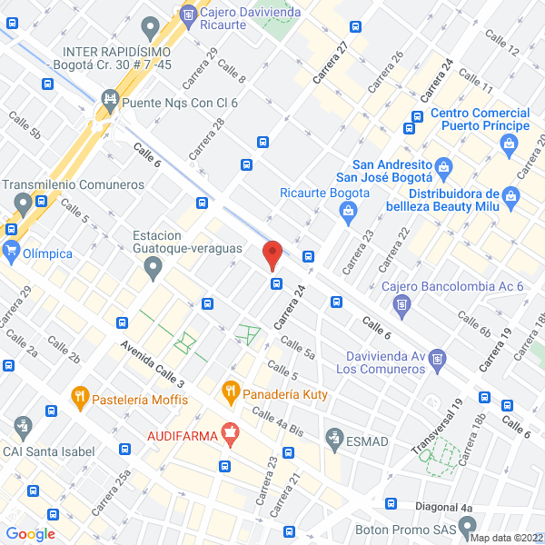 Mapa de Lito Cambe Ltda.