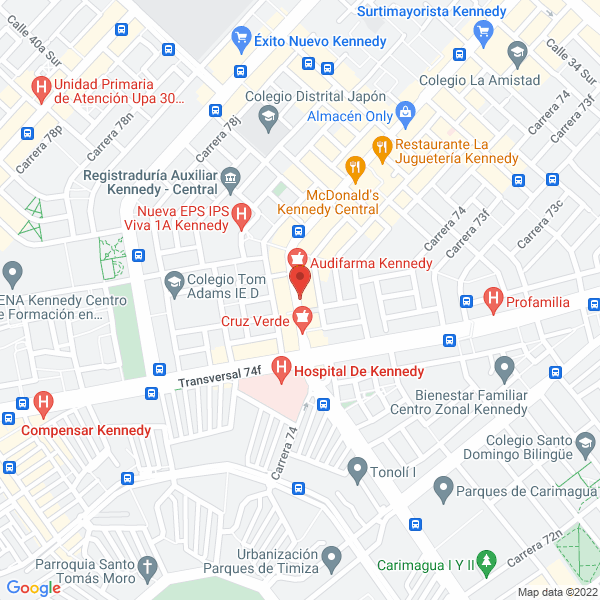 Mapa de Los Cerezos