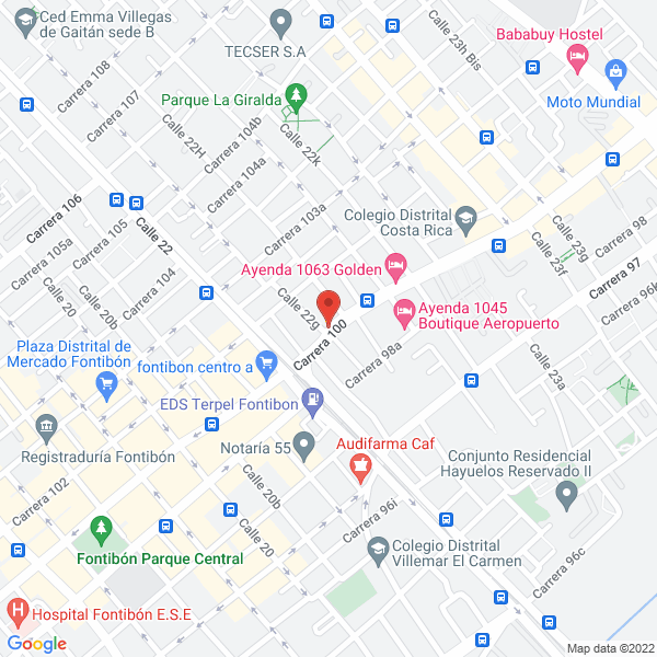 Mapa de Los Virreyes