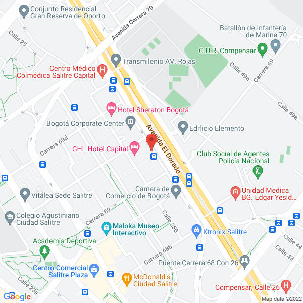 Mapa de M&M Group Seguros Ltda.