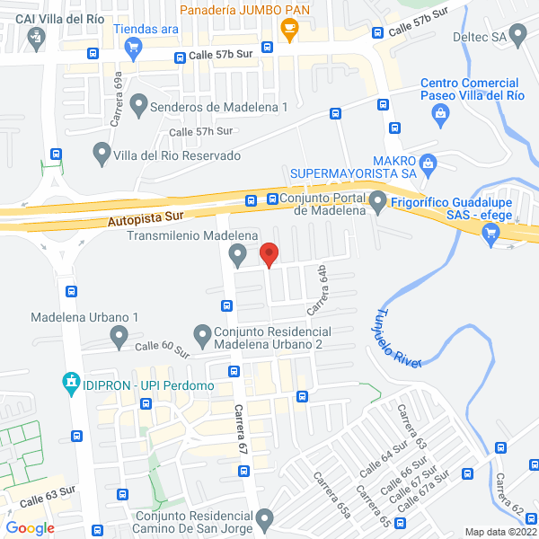Mapa de Mejatintas