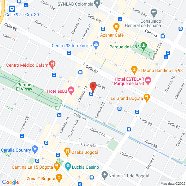 Mapa de Melasa Tienda Naturista