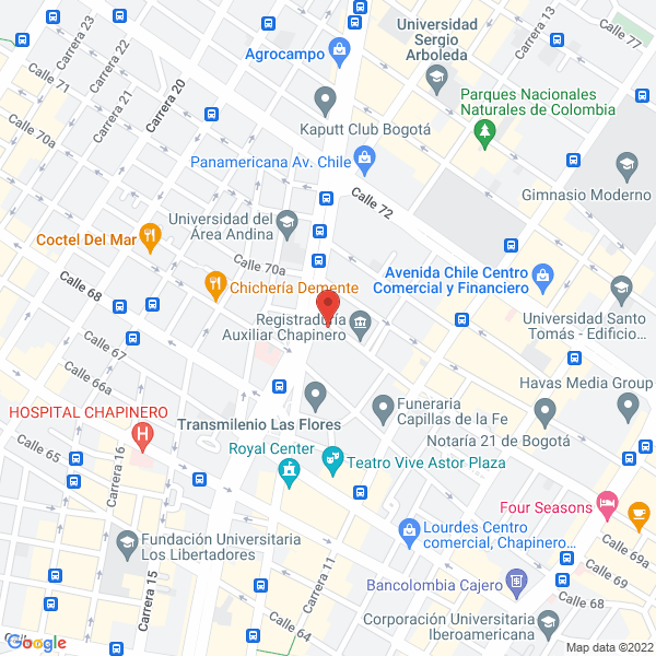 Mapa de Mobile Strrsms Colombia Ltda.