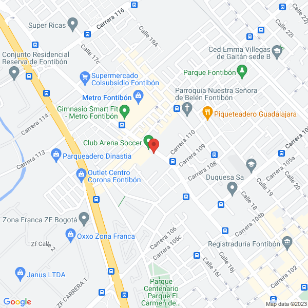 Mapa de Modulares Y Cocinas Jadec