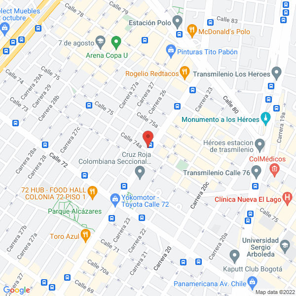 Mapa de Motocicletas Gely