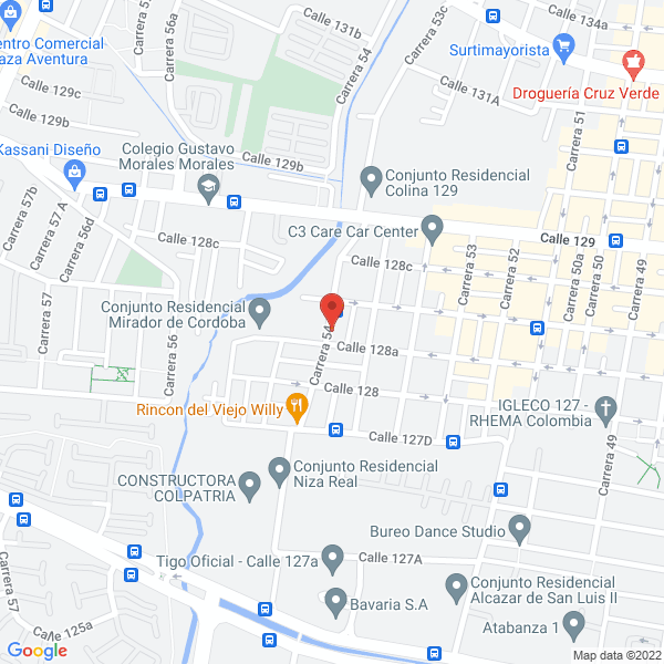 Mapa de Moviblind Ltda.