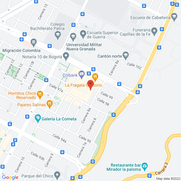Mapa de Mt Multi Trends S.A.S.