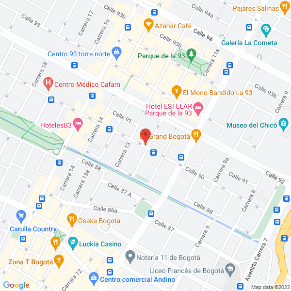 Mapa de Ceres Consultores Ltda.