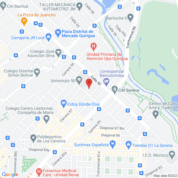 Mapa de Next Entertainment Colombia Ltda.