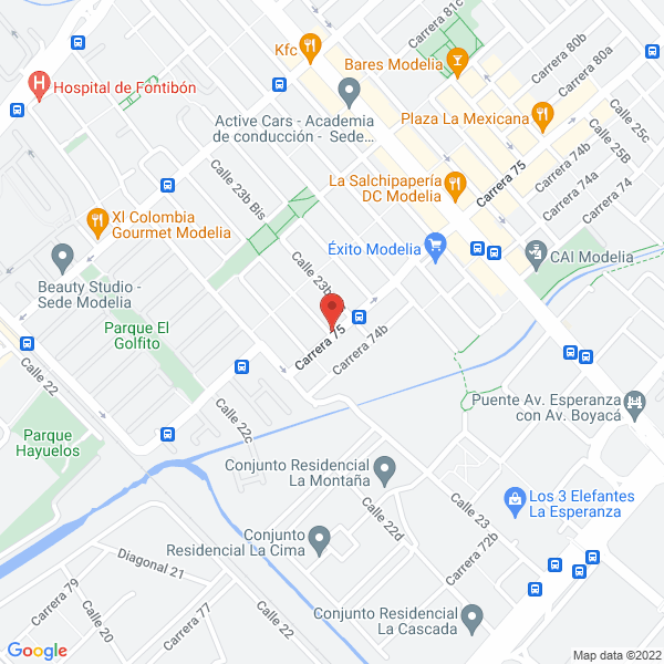 Mapa de Ngh Agencia De Seguros Ltda