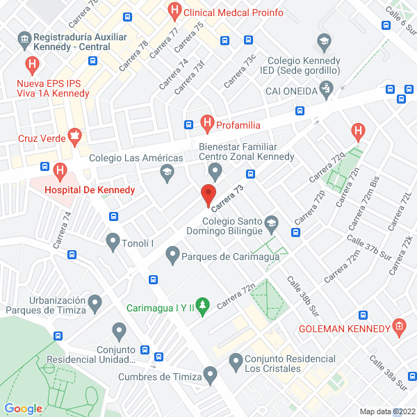 Mapa de Occidental De Ventas Y Cía Ltda.