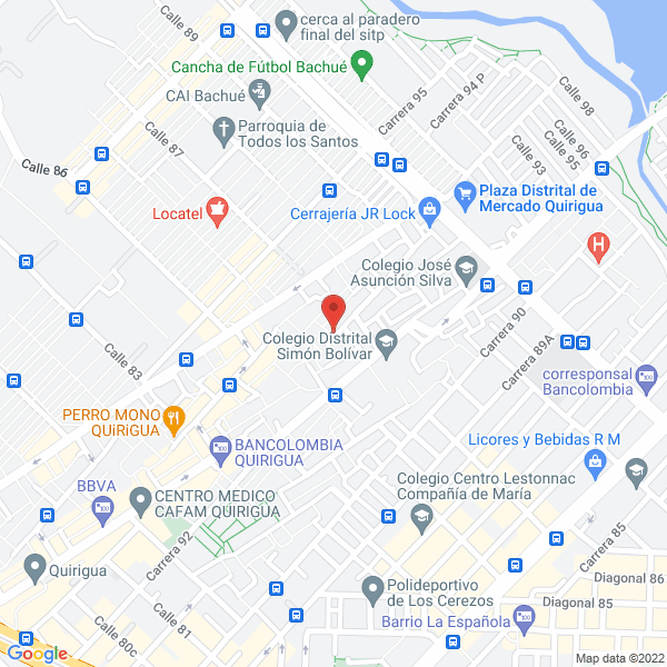 Mapa de Carrefil Ltda.