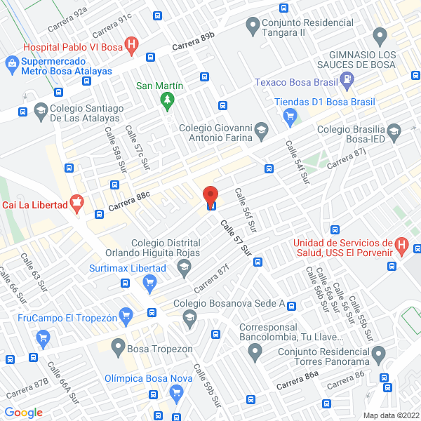 Mapa de Cj Electrodomesticos