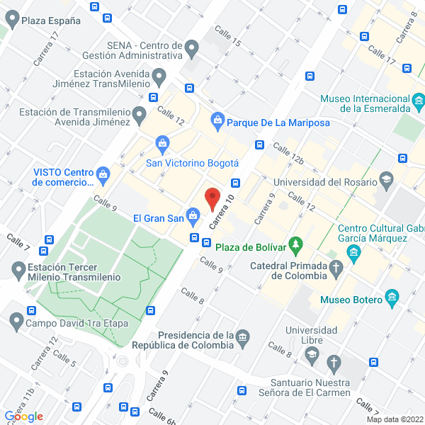 Mapa de Comercializadora Colper Ltda.