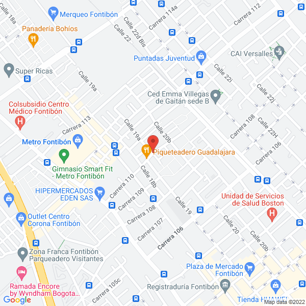 Mapa de Casa De Banquetes Al Día