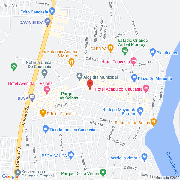 Map of Cerrajeria Induhogar