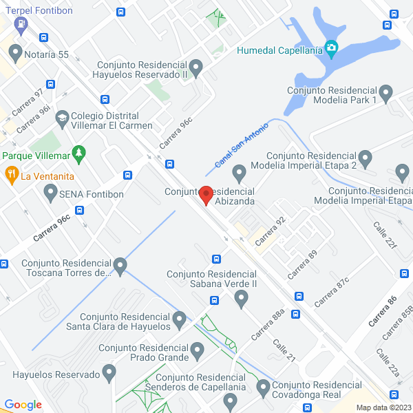Mapa de Chevro Rojas Ltda.