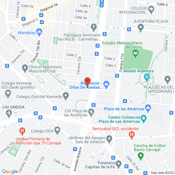 Mapa de Choices Peluqueria Y Estetica