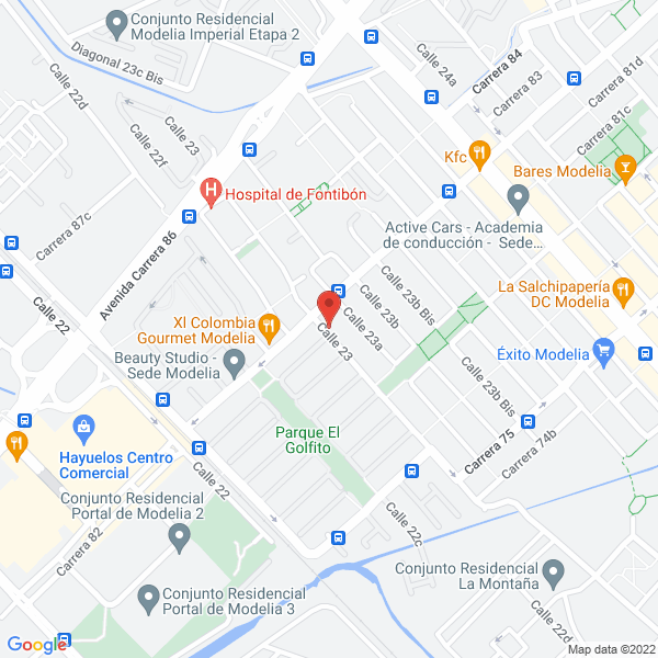 Mapa de Panadería Hojaldra