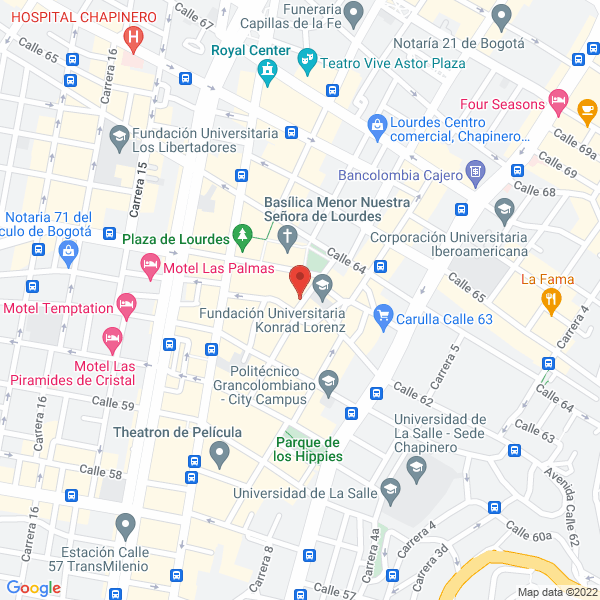 Mapa de Peluqueria Infantil Piolin
