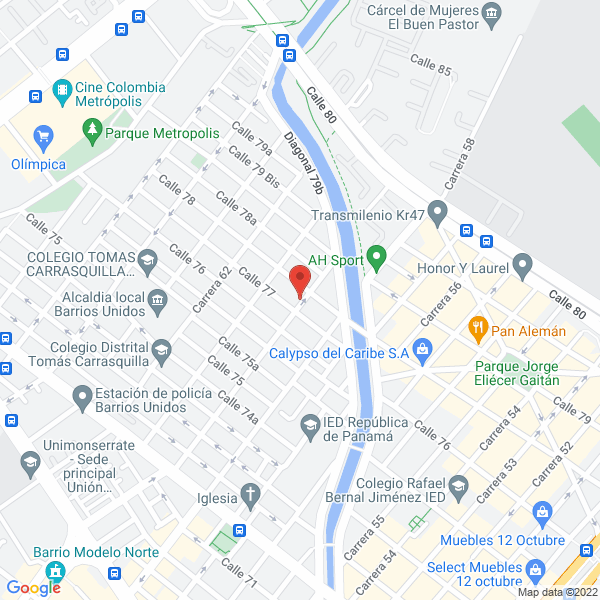 Mapa de Peluquería José Benítez