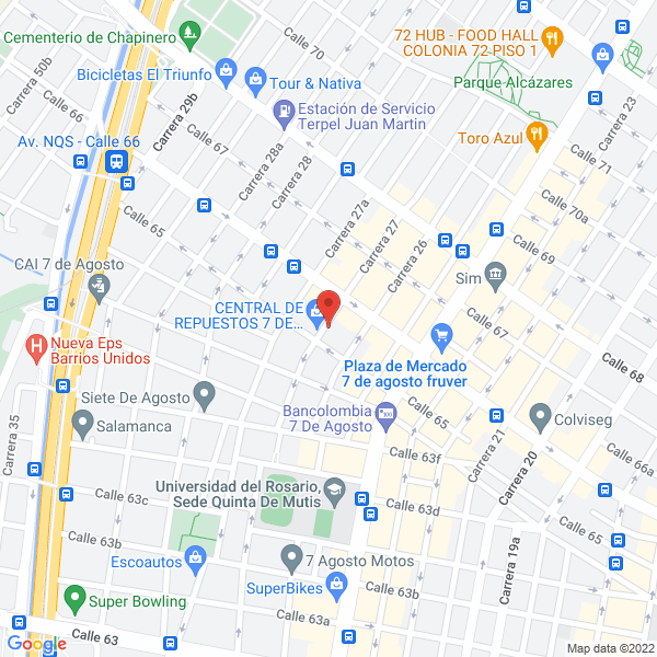 Mapa de Peter Cars