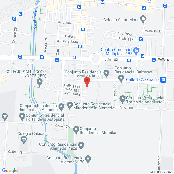 Mapa de Pizza Por Metro