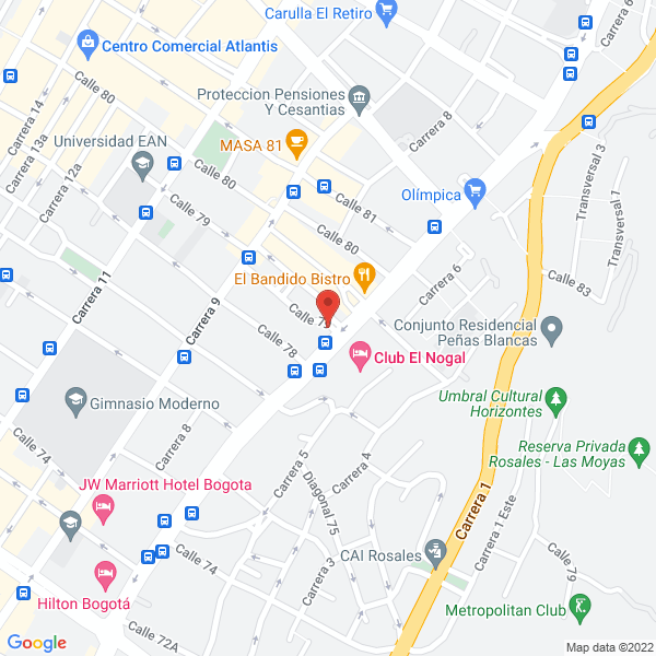 Mapa de Cod Diseño Carolina Ospina