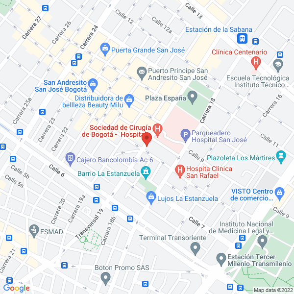Mapa de Colombiana De Transmisiones Y Suspensiones