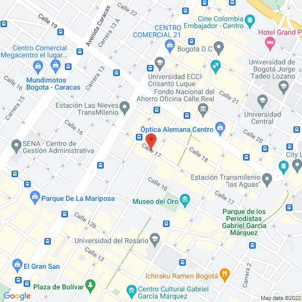 Mapa de Compañía De Asesorías Técnicas