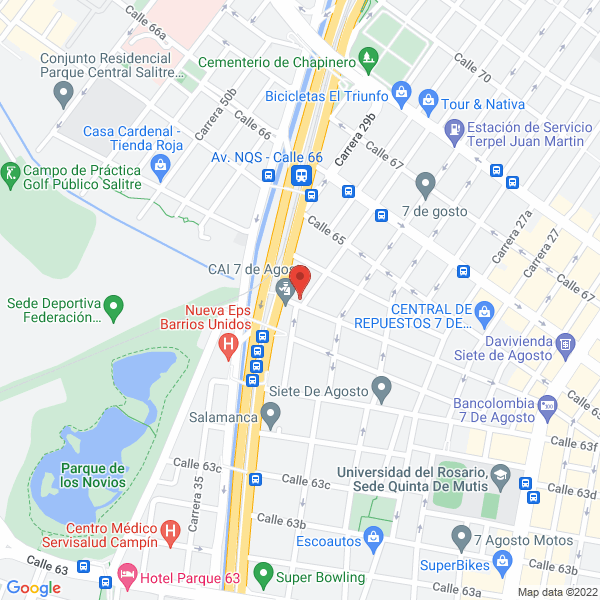 Mapa de Compañia De Empaques Plásticos Ltda.}