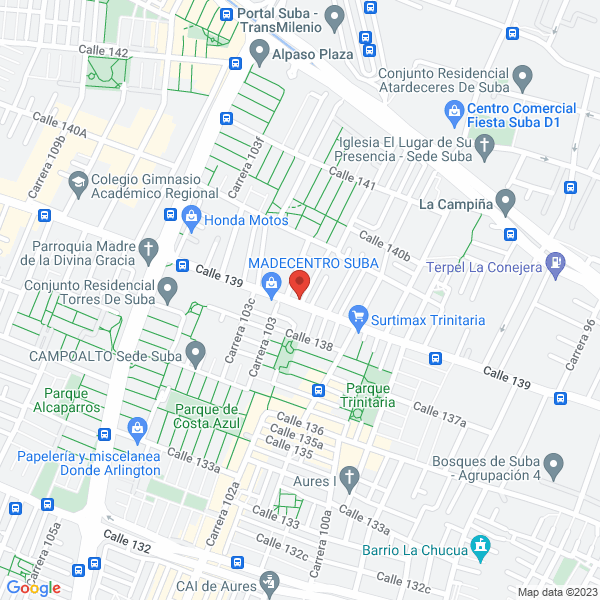 Mapa de Compensalud
