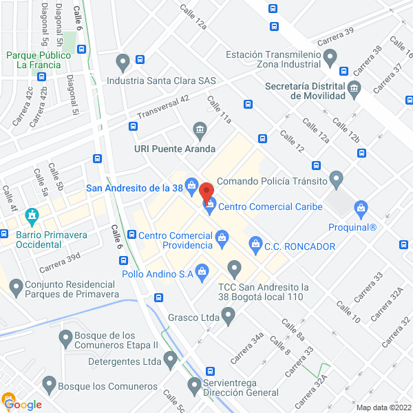 Mapa de Comunicaciones Olaya