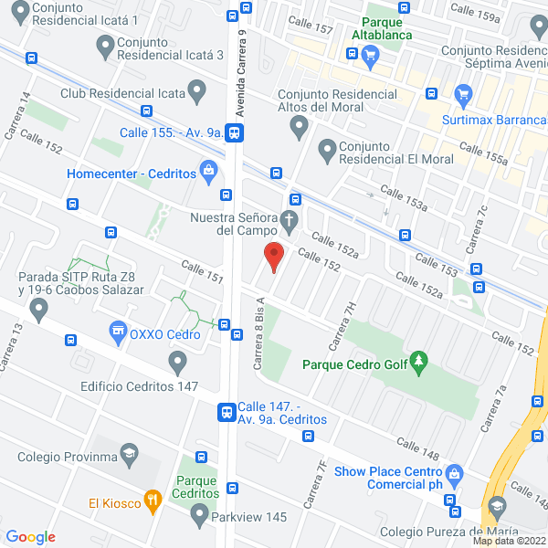 Mapa de Condominio Perla