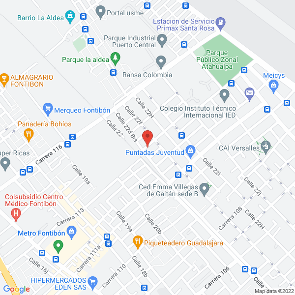 Mapa de Productos Super Aldon'S