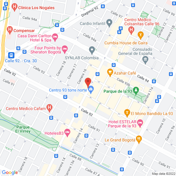 Mapa de Progel S.A.