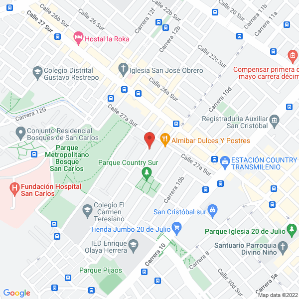 Mapa de Promaelectricos Ltda.