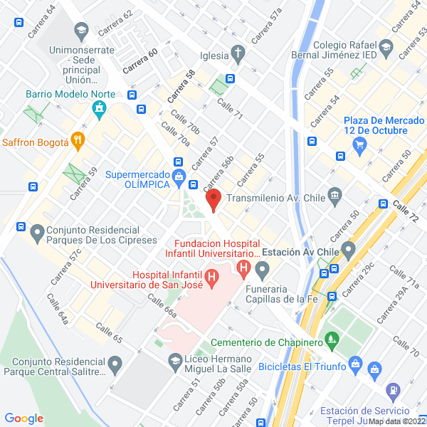 Mapa de Promodising