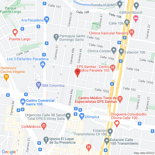 Mapa de Proyectos Civiles E Hidraulicos S.A.S.