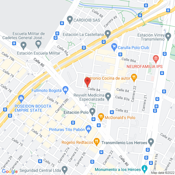 Mapa de Proyectos Colinas Ltda